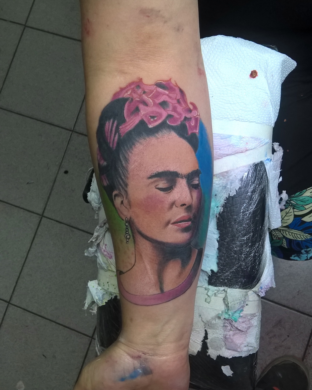 Tatuaje realista hecho en FITY TATTOO